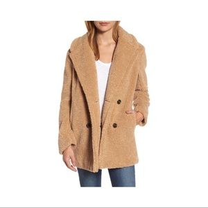 Camel Teddy Coat